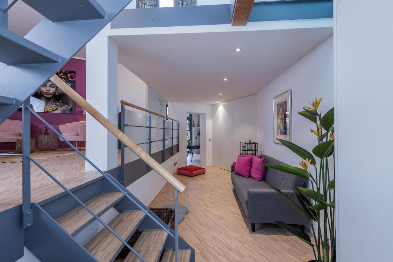 Luxus Wellness Loft - 245Qm - Designwohnen Im Zentrum Διαμέρισμα Gütersloh Εξωτερικό φωτογραφία