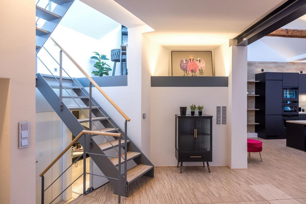 Luxus Wellness Loft - 245Qm - Designwohnen Im Zentrum Διαμέρισμα Gütersloh Εξωτερικό φωτογραφία