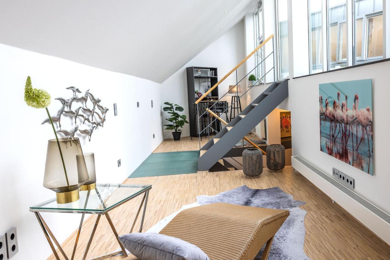 Luxus Wellness Loft - 245Qm - Designwohnen Im Zentrum Διαμέρισμα Gütersloh Εξωτερικό φωτογραφία